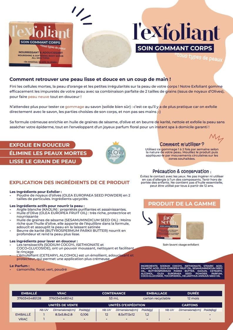 Lamazuna Nourishing & Softening Body Scrub - All Skin Types