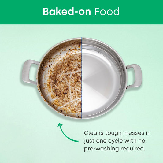 Dropps Ultrawash Power Biobased Dishwasher Pods, Lemon Citrus (64 Dish Tabs) - Deep Clean Dishwasher Detergent Tablets For Sparkling Shiny Dishes - No Rinse Aid Or Pre-Wash Needed