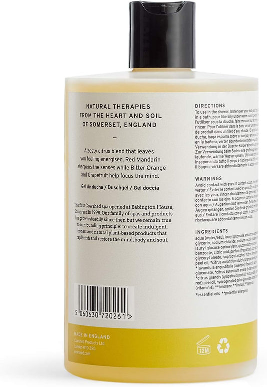 Cowshed Replenish Uplifting Bath & Shower Gel - 500 ml - Vegan Body Wash for Women & Men | Parabens Free Spa Shower Gels | Moisturising Bath Gel for Women - Natural Body Wash for Everyday Use : Amazon.co.uk: Beauty