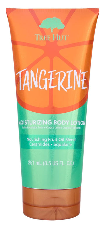Tree Hut Tangerine Moisturizing Body Lotion | Ceramide And Squalene Formula Helps Protect Skin | Long-Lasting Hydration Leaves Skin Feeling Soft & Moisturized | 8.5 Fl Oz