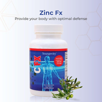 Youngevity C-Fx - Vitamin C 500Mg, Echinacea Herb & Root For Immune Support Supplement (90 Capsules)