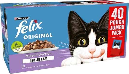 Felix Mixed Selection In Jelly Cat Food 40X100G108851051