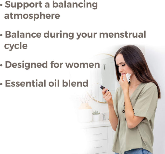Plant Therapy Balance Essential Oil Blend 10 Ml (1/3 Oz) Pre-Diluted Roll-On 100% Pure, Therapeutic Grade