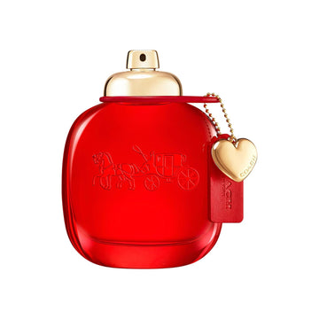 Coach Love Eau De Parfum - Long Lasting Fragrance With Notes Of Strawberry, Red Velvet Rose & Cedarwood 0.33 Fl. Oz