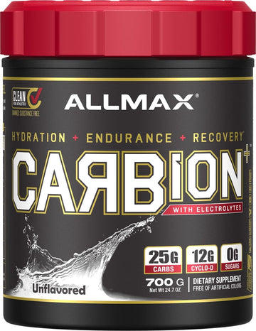 Allmax Carbion+, Unflavored - 700 G - High-Performance Training Fuel -
