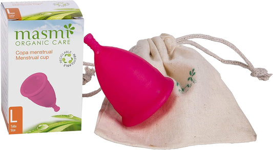 Masmi Natural Cotton Eco Menstrual Cups, Size L