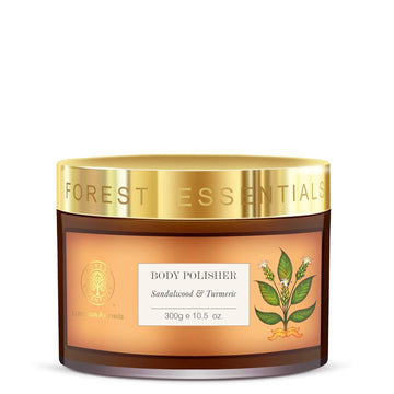 Forest Essentials Body Polisher Sandalwood & Turmeric - 300G