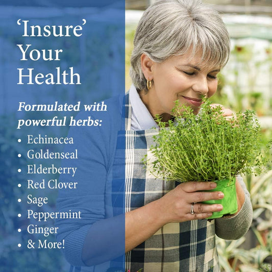 Zand Insure Herbal Immune Support | Vitamin C, Zinc, Echinacea, Elderb