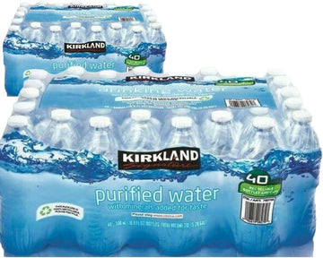 Slamtech Kirkland Signature Spring Still Water 500Ml, 40 Bottles