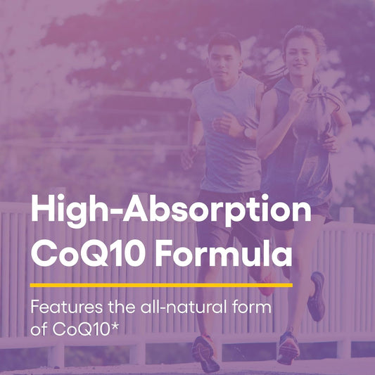 Natural Factors, Coenzyme Q10 100 Mg, Natural Coenzyme Q10 Supplement For Energy, Heart And Cognitive Support