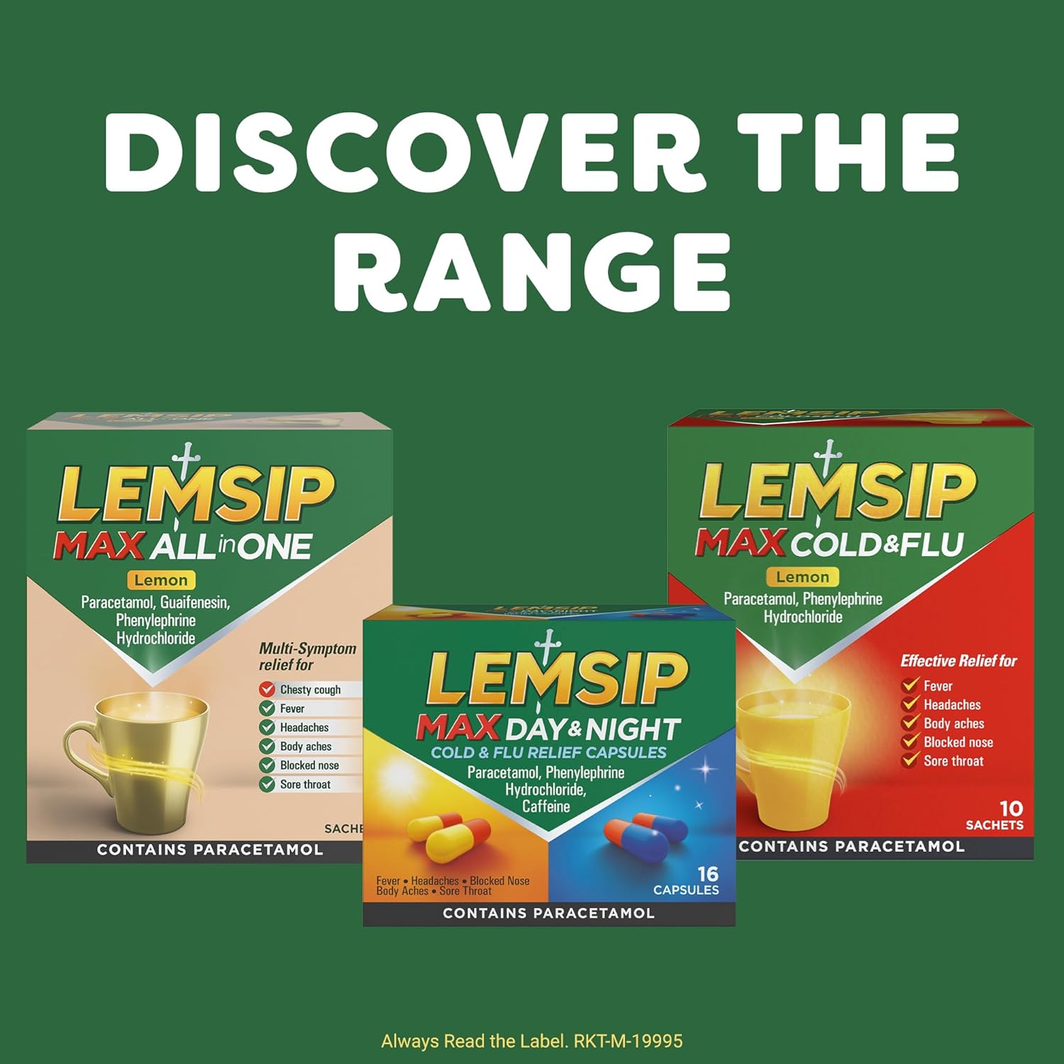 Lemsip Cough Syrup, 180Ml, Paracetamol, Cough Medicine, Dry Cough, Tickly Cough, Sore Throat Relief, Catarrh And Mucus Relief, Dual Relief, Soothing, Decongestants, Medication