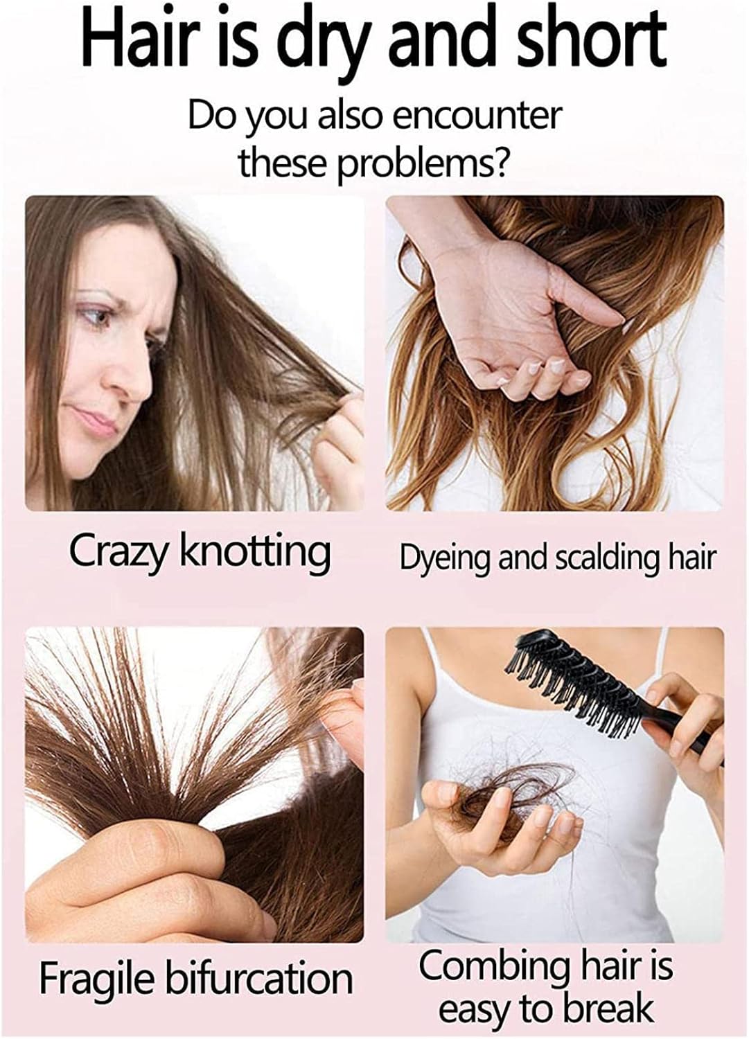 A Touch Of Magic Hair Care, 200Ml Hair Smoothing Leave-In Conditionernourishing, Moisturizing And Smoothing, Hair Smoothing Conditioner, Clearing Debris, Suitable For All Skin