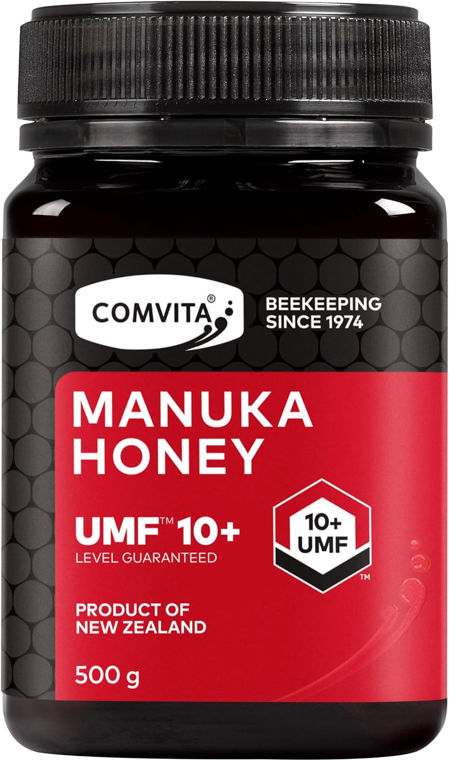 Comvita Manuka Honey (Certified UMF™ 10+, MGO 263+) Pure & Premium, Unpasteurised Goodness From New Zealand - 500g : Amazon.co.uk: Grocery