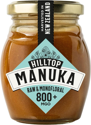 Hilltop Honey - Manuka Mgo 800+ - Monofloral - New Zealand - 225G