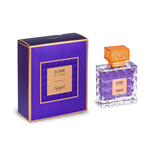 Sapil Elixir Intense Unisex Eau De Parfum – Fresh Spicy Rose Blend With Vanilla & Amber – Long-Lasting Premium Arabic Perfume For Men & Women – 3.38 Oz