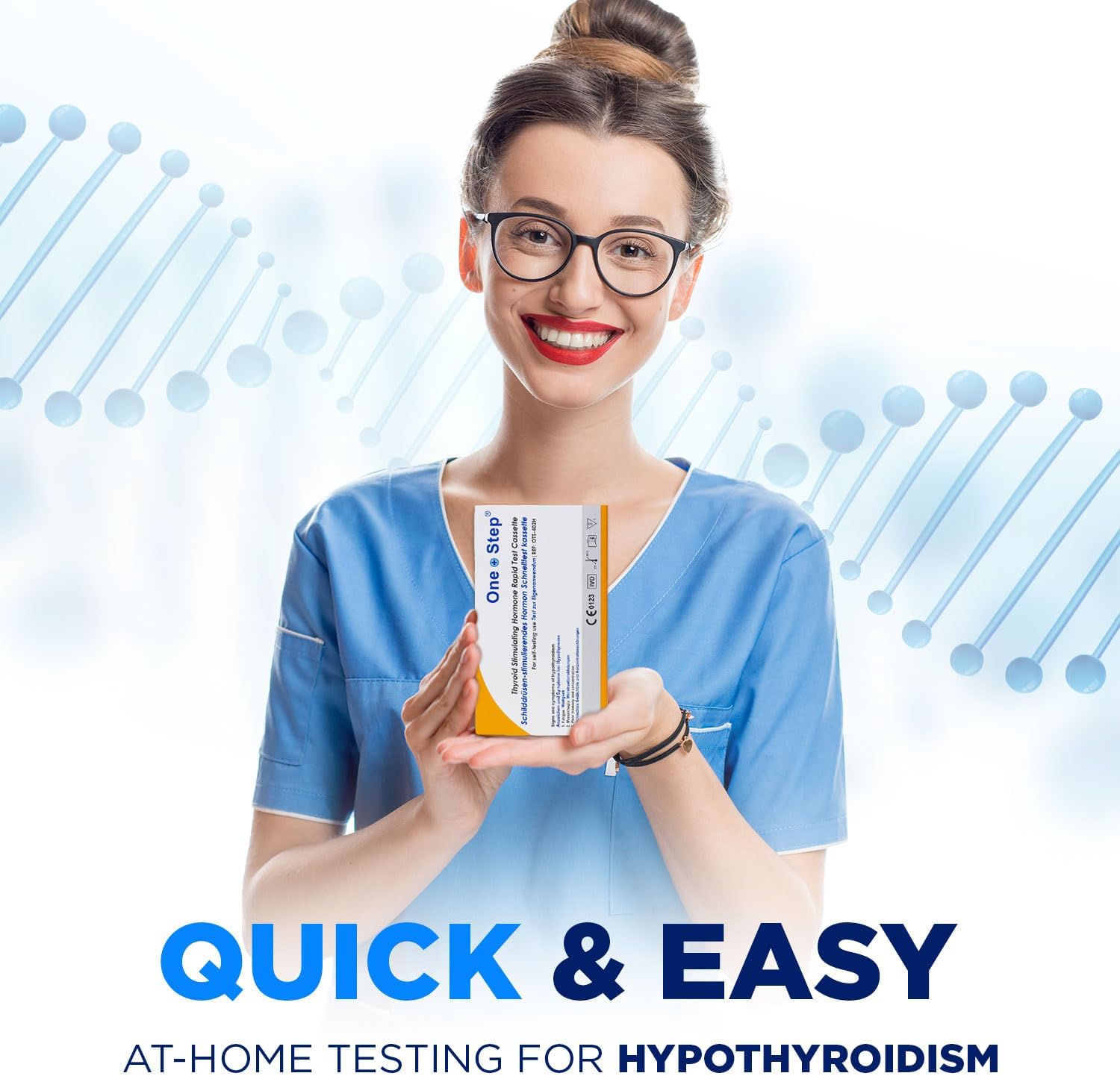 Underactive Thyroid Testing Kit, TSH Blood Tests for Hypothyroidism One Step (1 Test) : Amazon.co.uk: Health & Personal Care