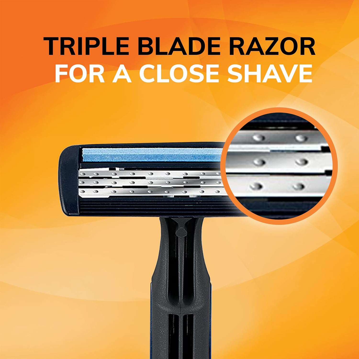 BIC Comfort 3 Disposable Razors for Men for an Ultra-Soothing, Comfortable Shave, 3 8-count Packs of Razors With 3 Blades, 8 Count (Pack of 3) : Beauty & Personal Care
