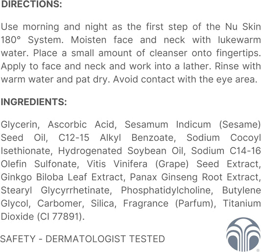 Nu Skin 180 Face Wash
