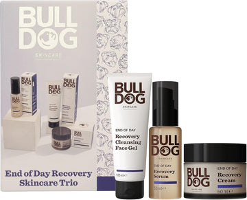 Bulldog Skincare | Men'S Gift Set | Advanced End Of Day Trio