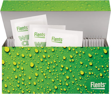 Flents Wipe N Clear Biodegradable Lens Wipes Assorted Box Patterns 25 Count (Pack Of 1)