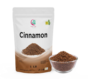Crushed Cinnamon Bark 1 Lb | Bulk Cinnamon Stick Pieces/Chips For Tea, Cooking | Rich Aroma And Great Flavour | Premium Grade Cinnamon By Yogi'S Gift®