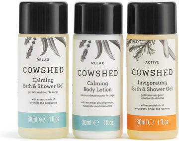 Cowshed Little Treats Body Lotion, Bath & Shower Gel, 3 X 30 Ml