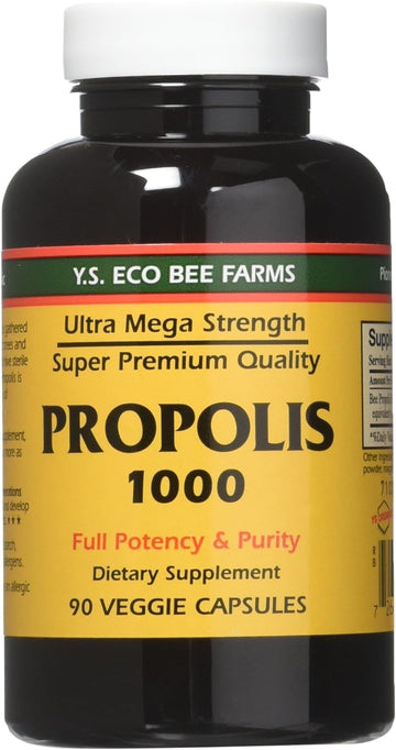 Ys Eco Bee Farms Propolis 1000 - 90 Count (Pack Of 3)