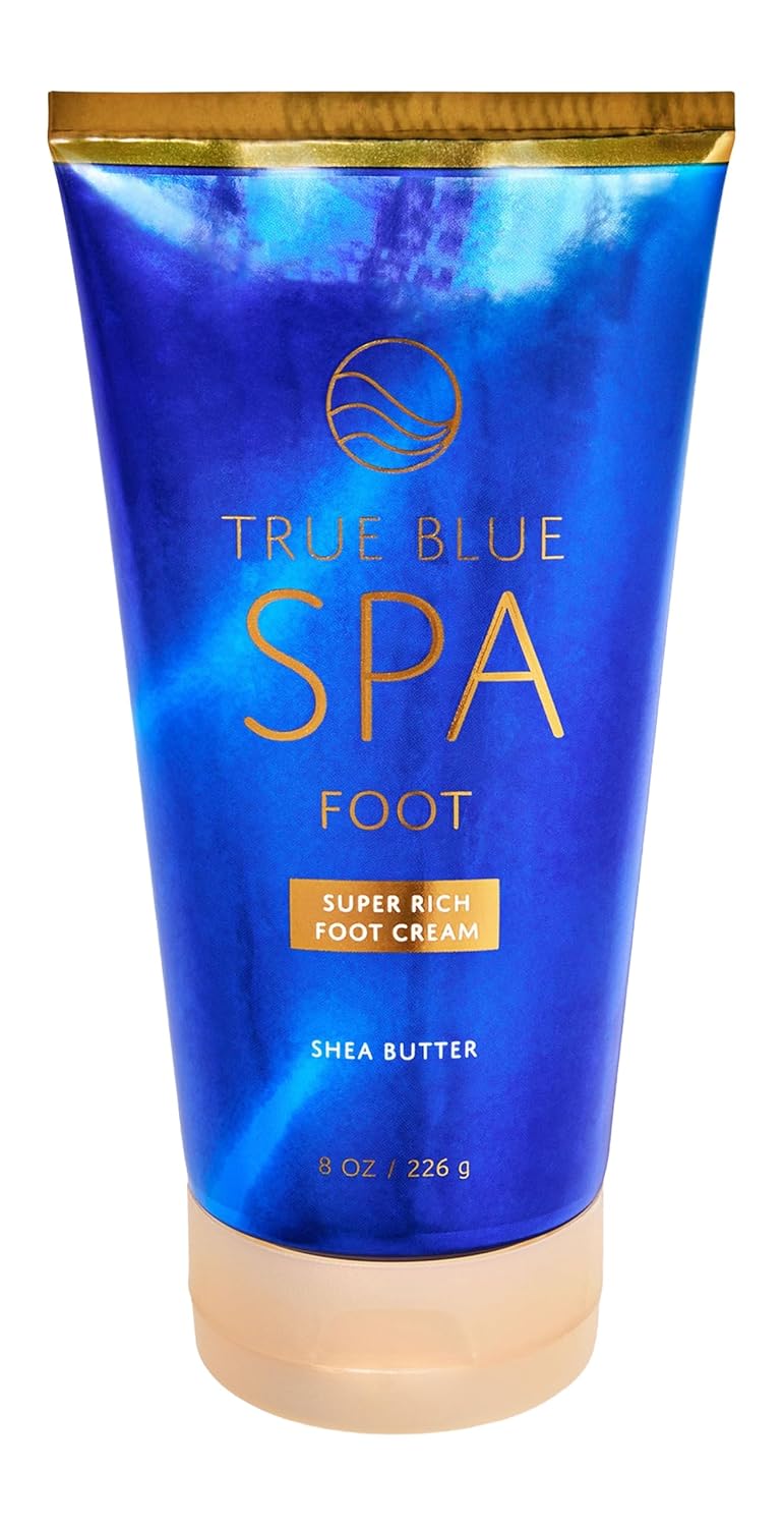 Bath And Body True Blue Spa Super Rich Foot Cream | 8 Oz
