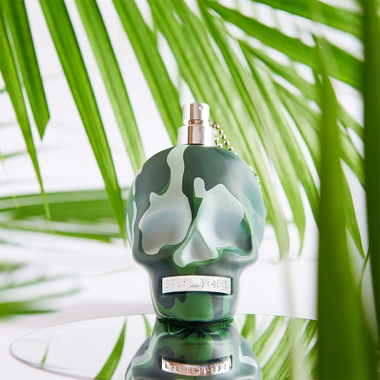 To Be Camouflage By Police - Fragrance For Men - A Cocktail Of Citrus And Cold-Spicy Tones - For The Irreverent And Decisive Man - Fresh, Ozonic, Aromatic, And Warm Spicy Notes - 4.2 Oz Edt Spray