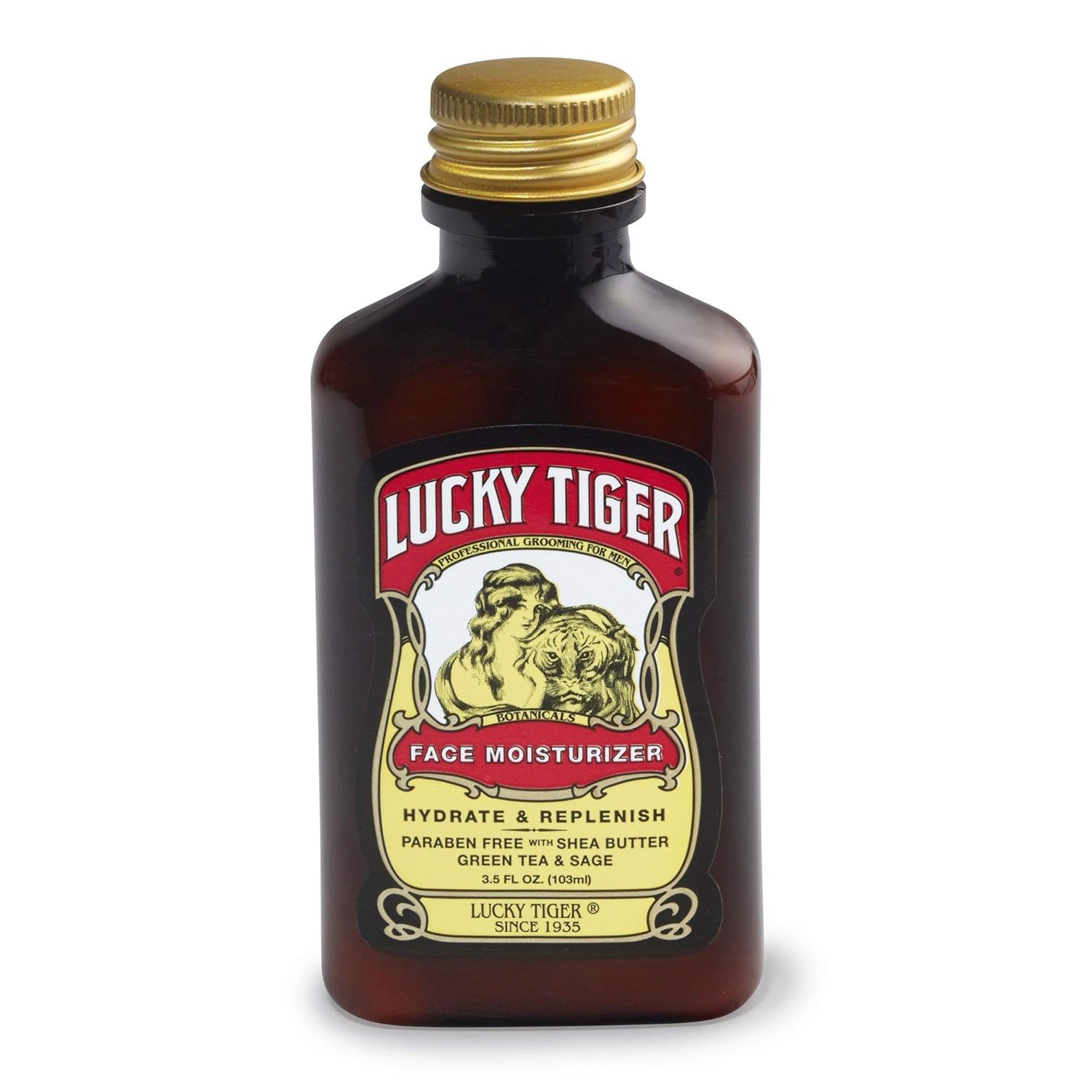 At Last Naturals, Inc. - Lucky Tiger Face Moisturizer, 3.5 Oz Cream By Lucky Tiger