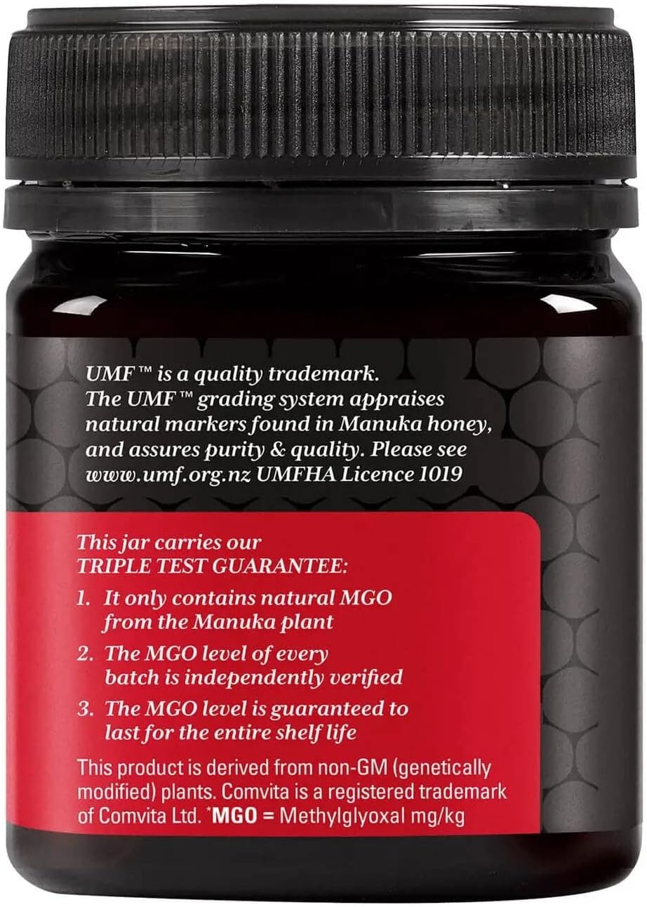 Comvita Unpasteurised Manuka Honey from New Zealand (UMF 10+, MGO 263+) - 250g : Amazon.co.uk: Grocery
