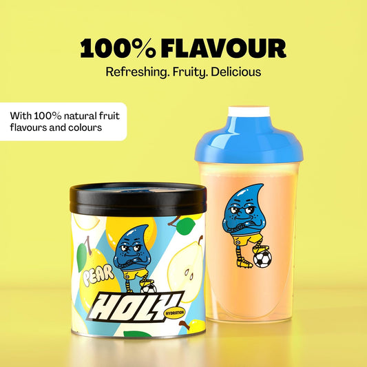 Holy Hydration ‘Strawberry Kiwi’ | 50 Portions With Valuable Electrolytes & Minerals | Hydration Drink | Vegan With 100% Natural Fruit Flavours (350G)