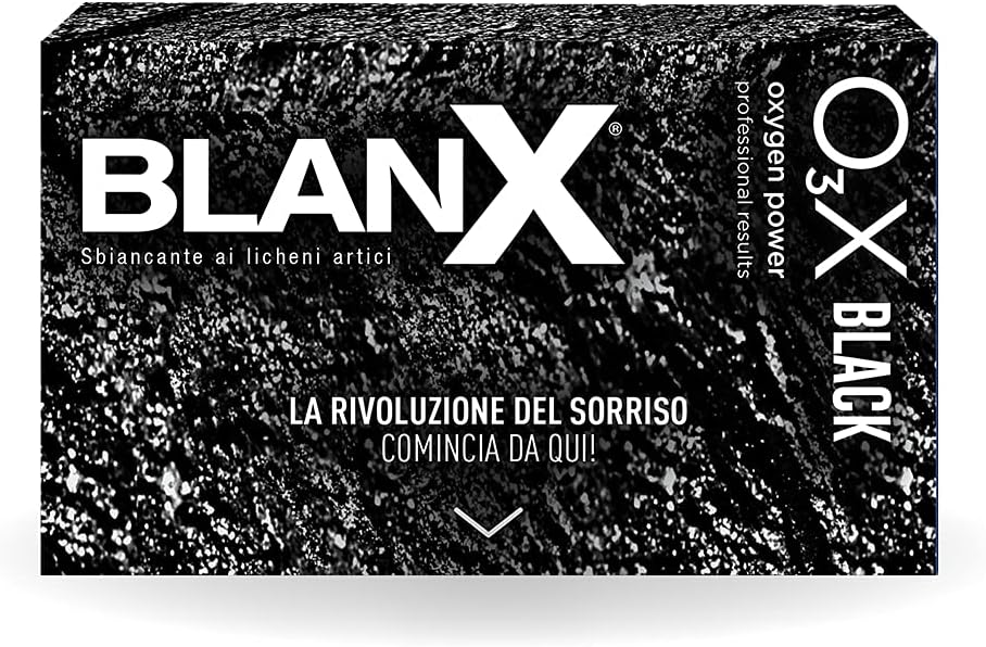 Blanx O3X Black 10 Whitening Black Strips