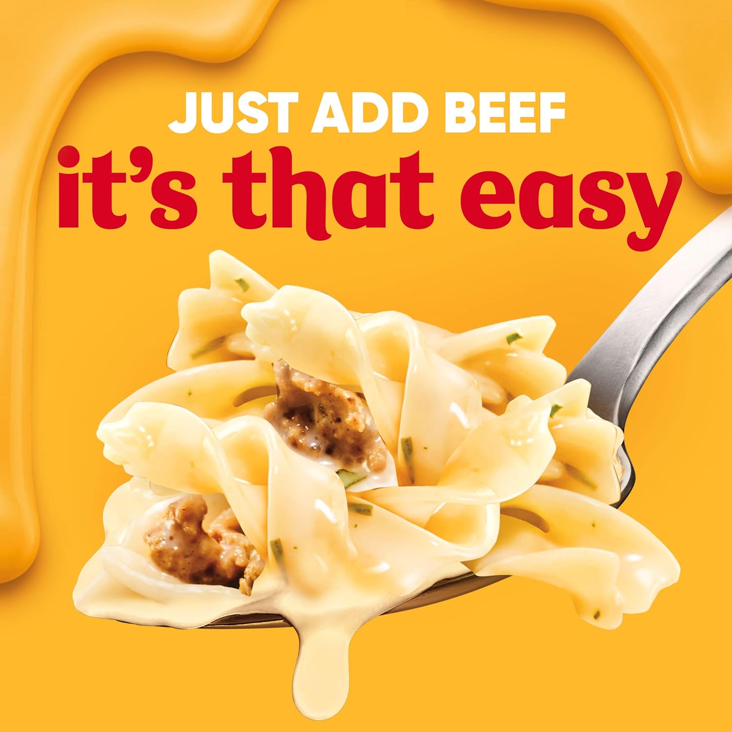 Velveeta Skillets Creamy Beef Stroganoff One Pan Dinner Kit with Cheese Sauce (Pasta & Seasonings, 11.6 oz Box) : Packaged Pasta Dinner Kits : Grocery & Gourmet Food