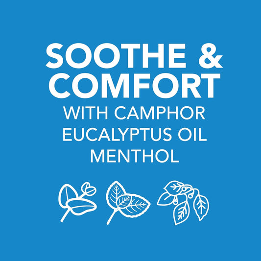 Vicks Vaporub, Original, Cough Suppressant, Topical Chest Rub & Analgesic Ointment, Medicated Vicks Vapors, Relief From Cough Due To Cold, Aches & Pains, 6 Oz (Pack Of 2)