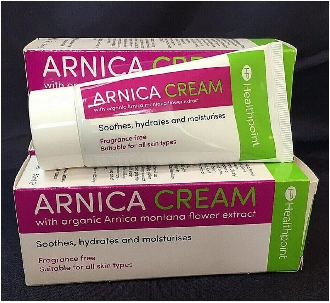 Healthpoint Arnica Cream With Organic Arnica Montana Flower Extract Almond Oil And Cocoa Butter (Triple Pack)