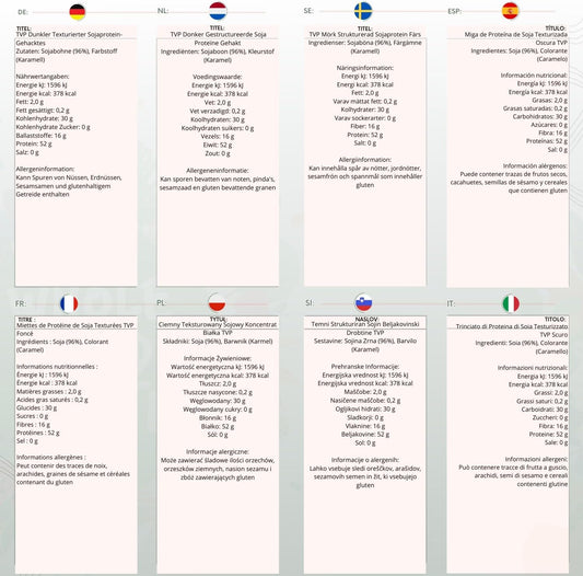 Wholefood Earth Tvp Dark Textured Soya Protein Mince 500 G | Gmo Free | High Fibre | High Protein