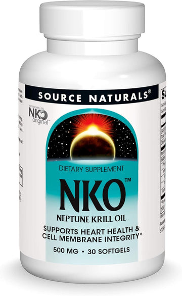 Source Naturals Nko Neptune Krill Oil 500Mg - 30 Softgels