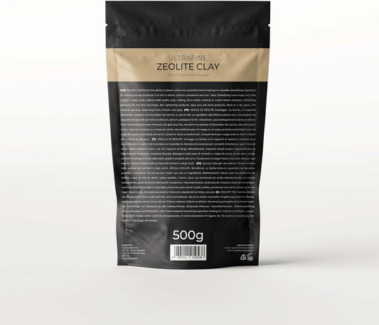 Mystic Moments | Zeolite Ultrafine Natural Clay 500G - Pure & Natural Vegan Gmo Free
