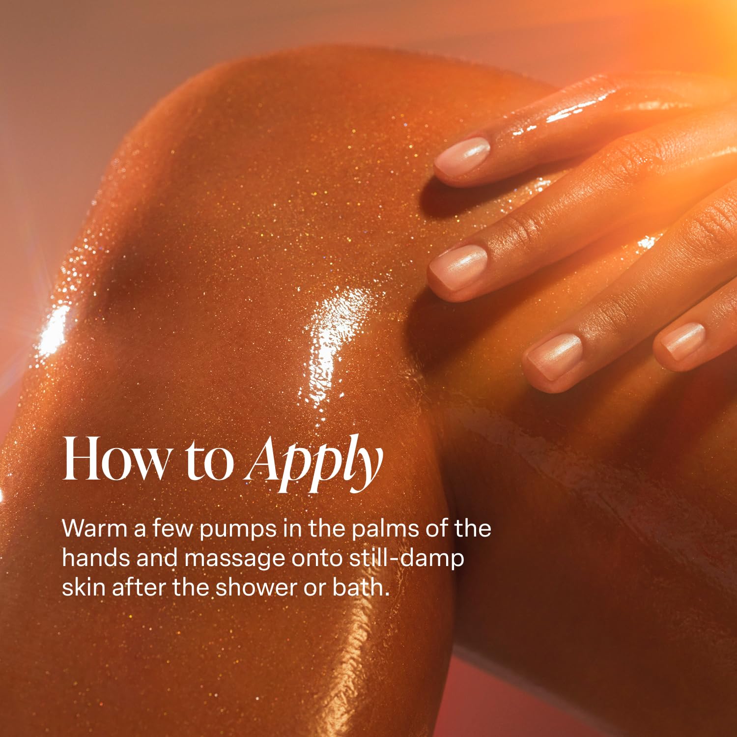 Saltair Shimmering Body Oil - Santal Bloom Scented Dry Oil Moisturizer With Light-Reflecting Pearl Pigments. Moisturizing Glow For All Skin Types - 4 Fl Oz : Beauty & Personal Care