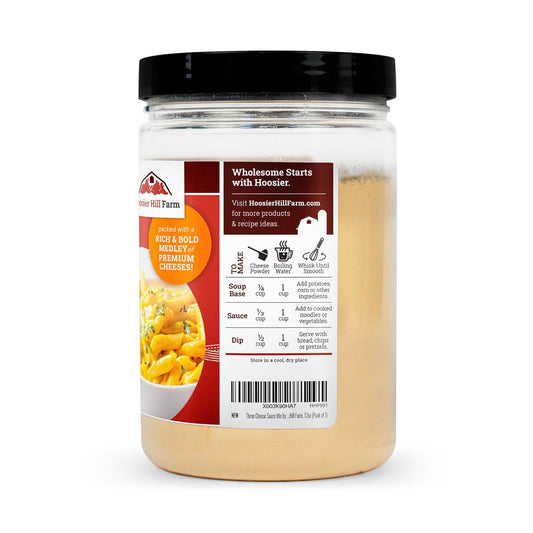 Hoosier Hill Farm Three Cheese Sauce Mix, 12Oz (Pack Of 1)