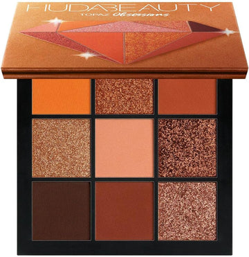 Exclusive New Huda Beauty Obsessions Eyeshadow Palette (Topaz)