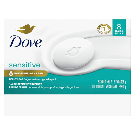 Dove Sensitive Bar Soap (16 /4 Oz Net Wt 64 Oz),, ()