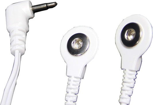 Tens/Ems Electrode Leads With Snap Connection For Tens Machines By Healthcare World