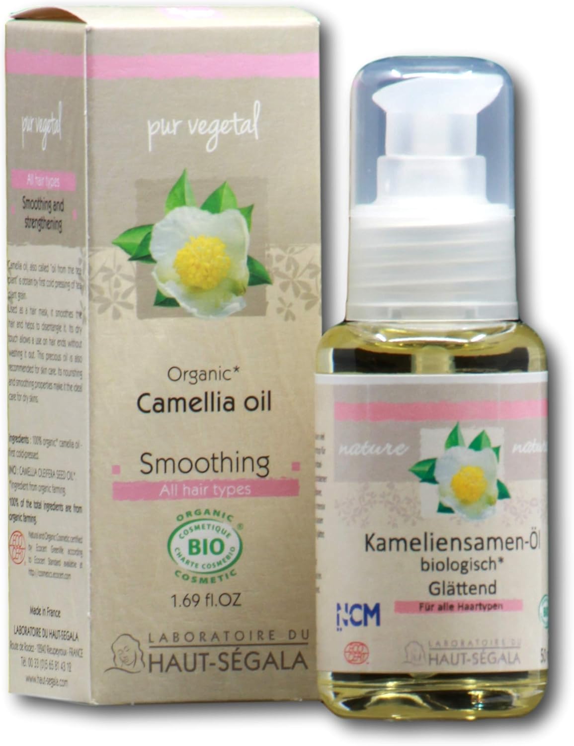 Laboratoire Du Haut-Segala Organic Virgin Camellia Oil, 50 Ml
