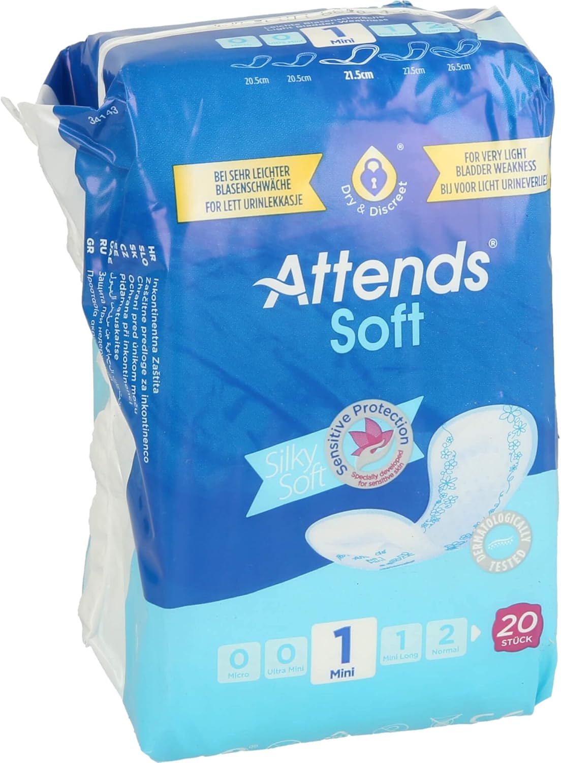 Attends Soft 1 Mini, 20 Pcs. Insoles