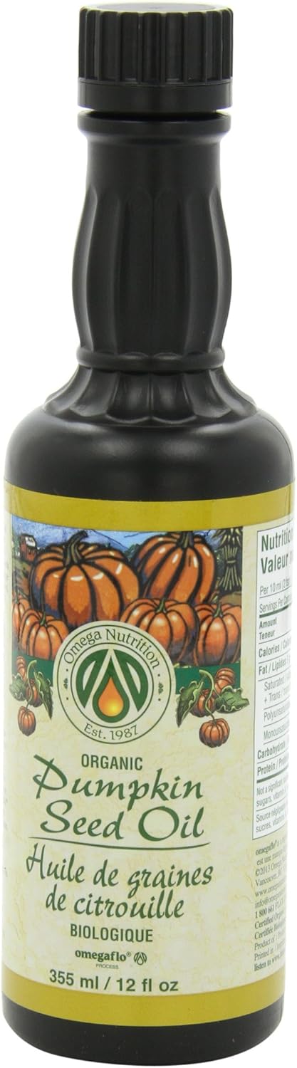 Omega Nutrition Pumpkin Seed Oil, 12-Ounce : Health & Household
