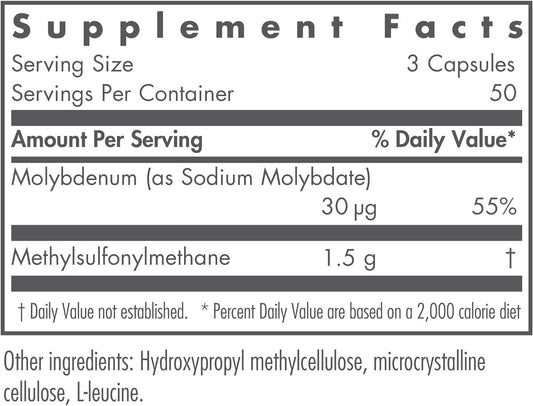 Nutricology Msm, Vegicaps, 150-Count