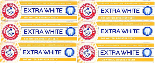 Arm & Hammer Toothpaste Extra White Complete Care 125G X 6 Packs