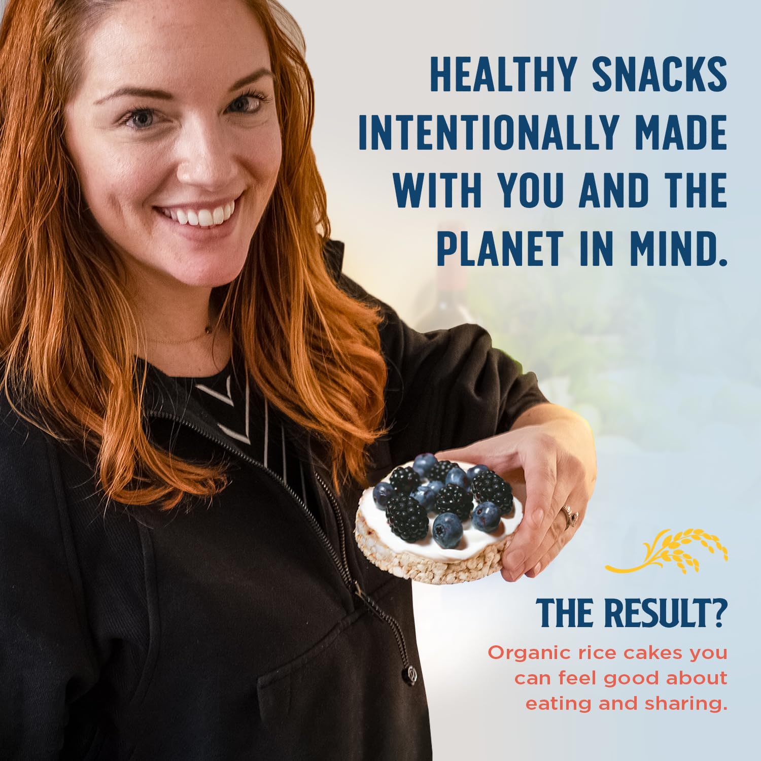 Lundberg Rice Cakes, Organic Honey Nut, 6-Pack – Regenerative Organic Certified Rice Cakes, Healthy Snacks, Gluten-Free & Vegan, 9.6 Oz Ea : Grocery & Gourmet Food